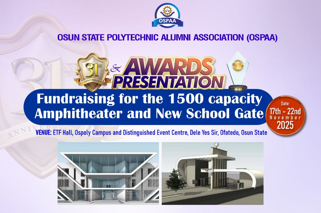 Osun Poly Iree Alumni Set to Celebrate 31 Years of Excellence, Friendship, and Impact with Week-Long Anniversary Events image